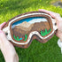 Handcrafted wood wall art showing Sugar Bowl trails and mountains